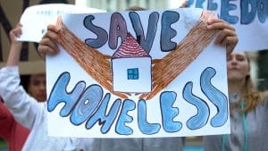 Save Homeless Poster